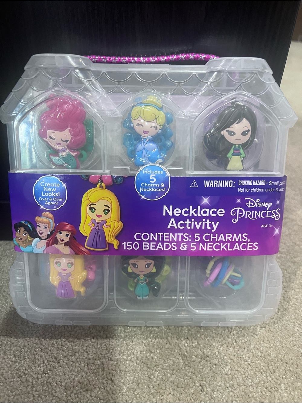 *NEW* Disney Princess Necklace Activity Kit